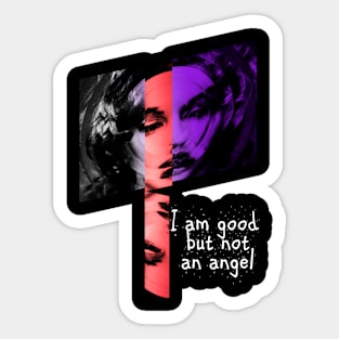 Marilyn Quote Design Sticker